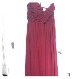 Long gown perfect for weddings